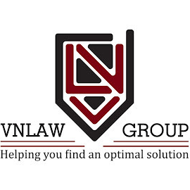 Logo Công ty Luật Trách nhiệm hữu hạn Một thành viên VNLAW Group